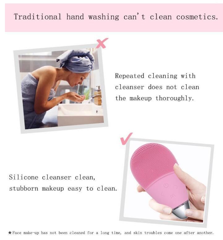 Zerlux Sonic Glow Facial Cleansing Brush