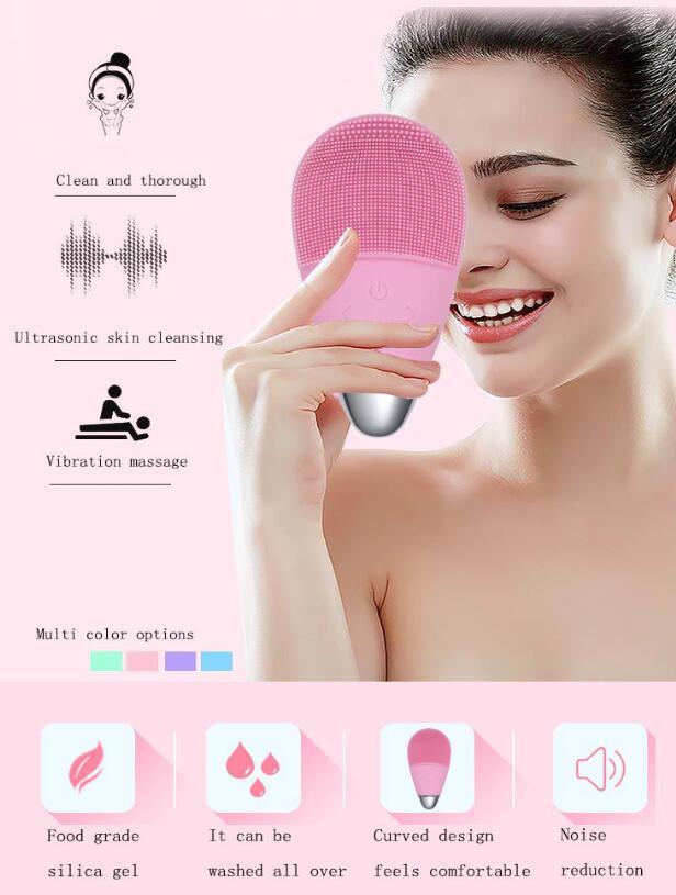 Zerlux Sonic Glow Facial Cleansing Brush