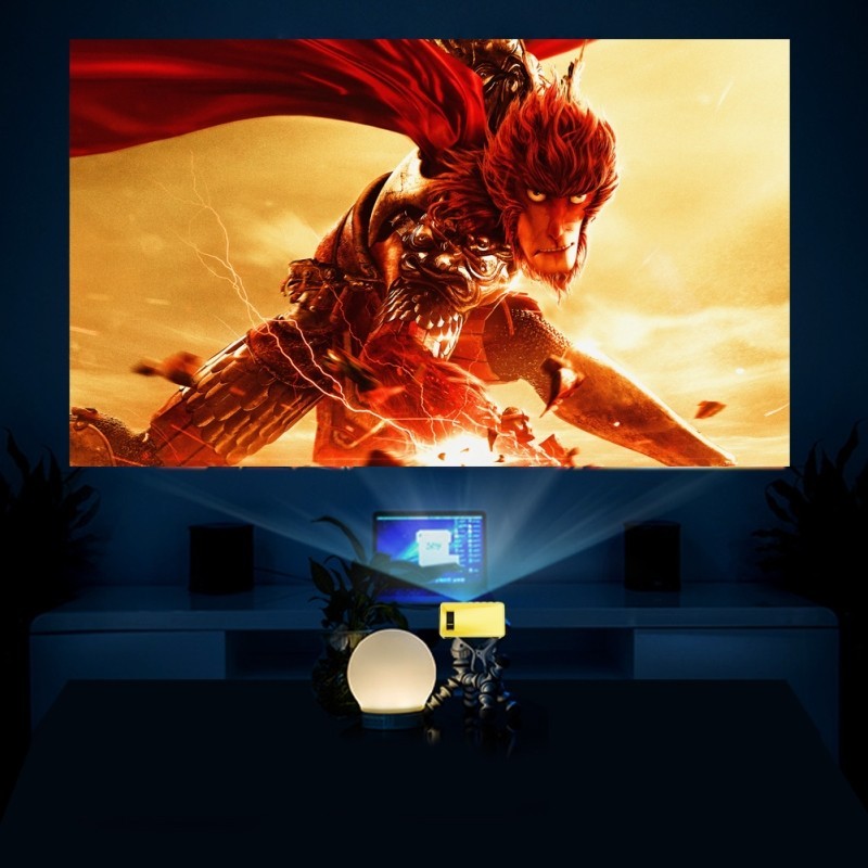 ZERLUX™ 1080P Mini HD LED Projector – Portable & Powerful